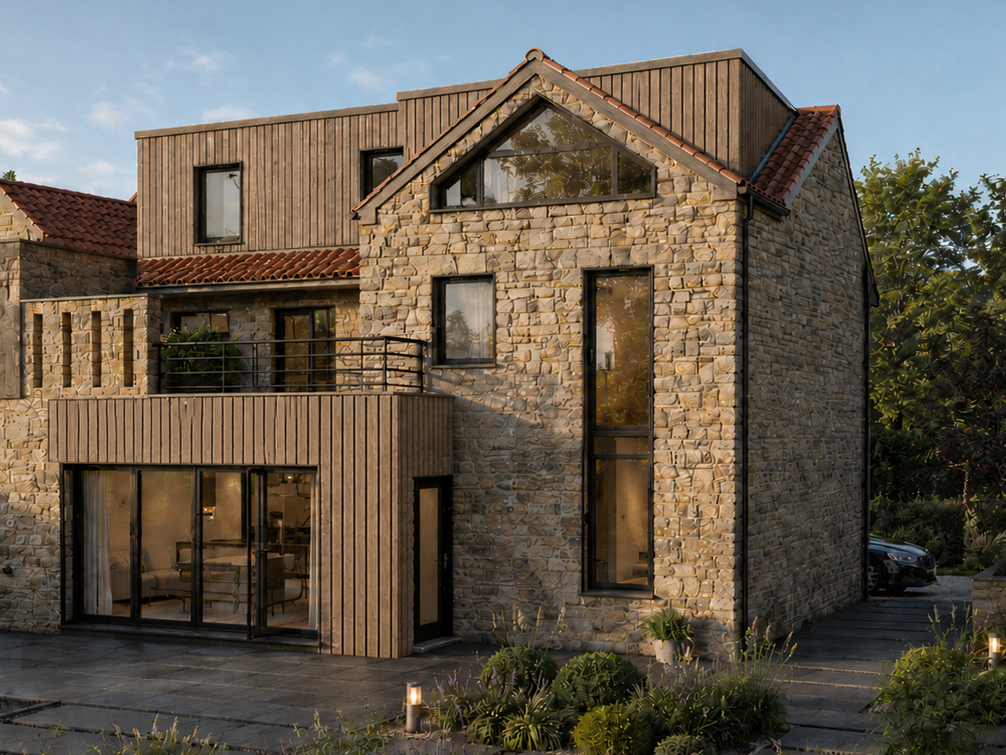 Substantial rural home and private client project